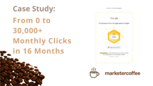 idg online seo case study from marketercoffee