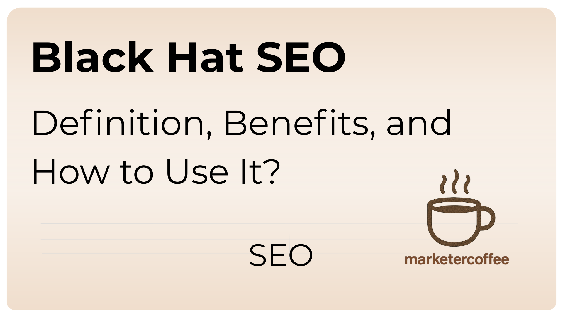 Black Hat SEO