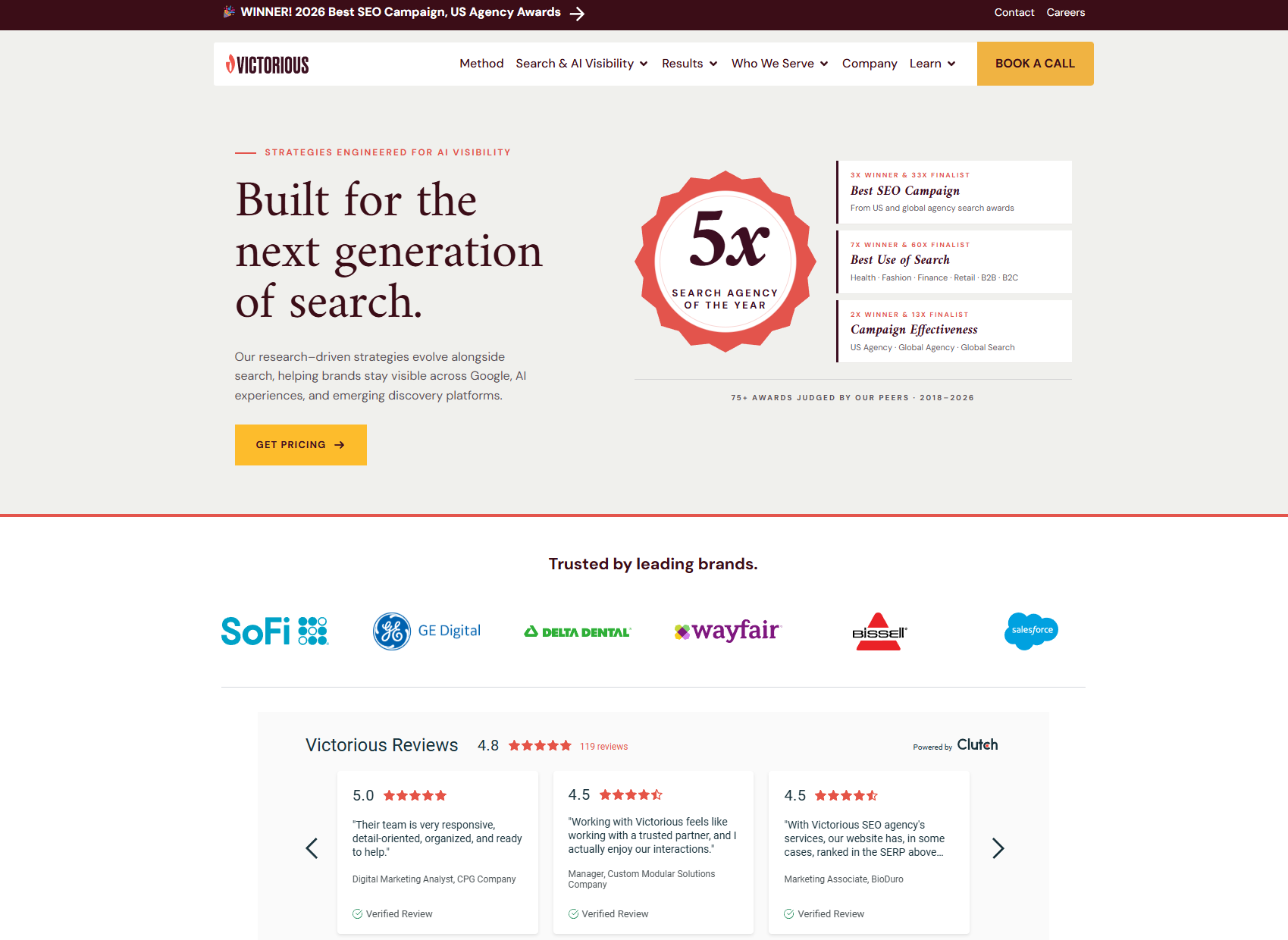 victorius homepage
