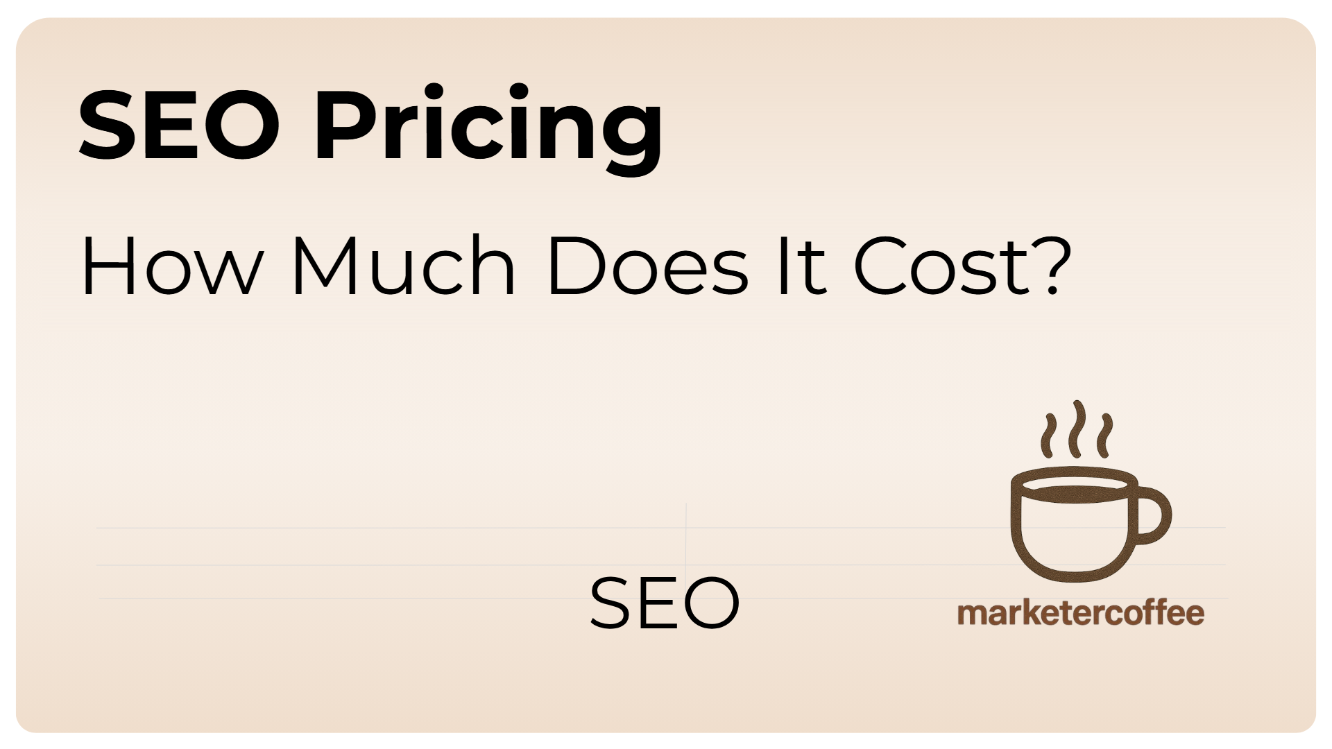 How much does SEO cost in 2026: SEO pricing guide