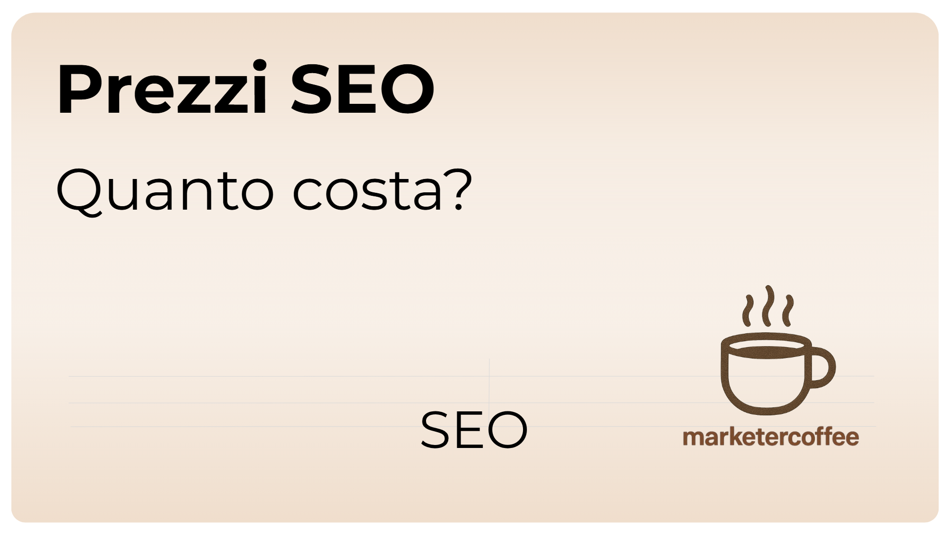 Quanto costa la SEO nel 2026: prezzi SEO